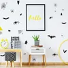 Halloween Decoration Wall Stickers Party Supplies Bats Spiders Xpress Sticker Personality Creative Cabinet Electrostatic Glueless