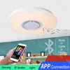 Ceiling Lights 33CM 40CM 50CM Three Color / RGB Dimmable Music Remote&APP Control AC185-240V For Home Bluetooth Speaker Lighting Fixture DHL