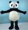 factory sale hot a big furry belly panda mascot costume for adult to wear