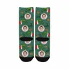 Men's Socks M Yescustom Custom Face Green Hand Lamp Children Personalized Sublimated Novelty With Design Po Print For Pet Lovers