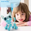 Smart Robot Toy Dog Talk Toy Interactive Smart Puppy Robot Dog Electronic LED Eye Registrazione del suono Canto Sonno Regalo per bambini