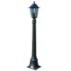 1pc Preston Garden Light 105 cm, lampadaires marron