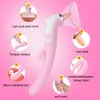 Pussy Dildo Vibrators Volwassen Speeltjes voor Vagina Tipple Sucker Likken Clit Stimulatie Verwarming Vibrators voor Dames Intiem Good Y201118