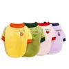 Dog Apparel winter pet clothes cat small dogs pets T shirts fruit fleece 4 colors 5 sizes