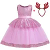 Blumenmädchen Hochzeit DrChristmas Kostüm Kinder Abend Party DrKids Kleider für Mädchen PrincBallkleid 10 12 Jahre X0803