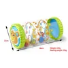 Lnflatable Toy Incants Roller PVC Baby Fidget Zabawki Czołganie Nauka Z Bells Maluch Stoi Wczesna Edukacja 220216