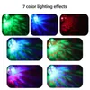 Lâmpada automática de carro USB Luz DJ RGB Mini Música colorida Som luz USB-C para Apple Holiday Party Karaokê Lâmpada Lâmpada de boas-vindas