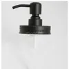 Paslanmaz Çelik Sıvı Küçük Kafa Losyonu Pompa Otel Banyo Losyonlar Şişe Aksesuar Seti Meme Sabun Şişeleri Pas Korumalı Kapakları BH5518 WLY