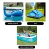 Pool-Zubehör, 30 Stück, Reparaturflicken für Schwimmkörper, PVC, aufblasbares Spielzeugband, klarer Ring, Luftschlauchboote, Klebstoffe4314215