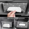 Gift Wrap Car Visor Premium Tissue Box Paper Case With Crystal Diamond Pu Interior Decoration Accessories Drop