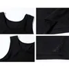 M￤ns kroppsformar Herrbantning Formear Corset Vest Compression Budomen Mage Belly Control Slim Midist Cincher Underwear Sports