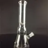 Hookahs Classical GLASS BONG with beaker base and ice-catches 13.5 inches Water bongs for smoking pipe