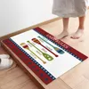 Tapijten Lake Rules Oars roeimeus deurgingang anti-slip mat tapijt voor kamer slaapkamer keuken deurmatcarpets