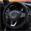 Универсальный кожаный автомобильный рулевой крышку для Hyundai i30 Tucson Accent I20 Solaris I10 i30 i40 IX20 IX35 Antianti DustProof J220808