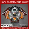 Кузов для инъекций для Honda CBR600F4i CBR600 F4i 04 05 2006 2007 Комплект 55NO.24 CBR 600F4i 600 F4i FS CC F4 I 2004 2005 06 07 600CC CBR600FS 04-07 OEM обтекающий горячий оранжевый