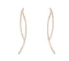 Dangle & Chandelier Zircon Earrings Simple Geometry Young People Jewelry Accessories