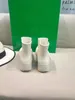 2021 Designer Puddle Boots Rainboots Donne Uomo Men Candy Colors Gomma Rain impermeabile Piattaforma di scarpe Punta piattaforma PVC