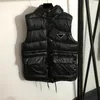 À la mode Femmes À Capuche Gilet Cordon Taille Coton Veste Designer Triangle Étiquette Gilets Automne Hiver Chaud Hoodies Survêtement