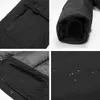 Abrigo de invierno de alta calidad Moda simple Diseño de bolsillo grande Parkas con capucha cálidas para hombres MW718D 211206