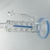 Tubo dritto Fab Egg Bong in vetro Narghilè Bong Dab Oil Rigs Waterpipe con tubi dell'acqua Perc in linea WP2161