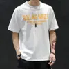 T-shirt hiphop rollende golf ananas print t-shirt mannen 100 katoenen t-shirt harajuku zomer stedelijke kleding tops Tees