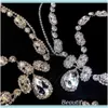 Bijoux cristal front avec chaîne coiffure femmes brillant rhin pierre mariée mariage cheveux bijoux livraison directe 2021 Fuu1E