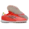 Mens High Tops Soccer Shoes X SpeedFlow + FG Cleats Speedflow.1 IC TF Firm Country Trainers Red Blue Football Boots