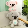 1pc 30-60cm Soft Kawaii Australia Animal Koala Plush Toys Stuffed Bear Doll for Kids Children Lovely Christmas Gift 210728