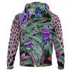 Men's Hoodies & Sweatshirts Abstract Animal Zebra Print Men Zipper Men/Women Unisex Oversized Streetwear Fashion Tops Clothing