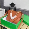 Designer Howhide Bag Bag Италия Бренд Большой Золотой Цепной Запасы Женские Кошельки Сумки Мягкая Натуральная Кожа Сумки через Crossbody Crossbody Classic