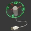 BL-S01-1 Время отображения Mini USB Вентилятор Креативный подарок со светодиодным светом Cool Gadget для компьютера ноутбука