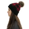 Adults Thick Warm Winter Beanies Hat For Women Soft Stretch Cable Knitted Pom Poms Beanie Skullies hats Girl Ski Caps 9302