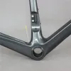 Super Light Weight Anpassad grå färg V Brake Road Bike Frame FM609 BB86 Bottenfästet