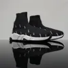 Fashion Sock Skor Högkvalitativ hastighet 1.0 Tränare Booties Män Kvinnor Trainer Lyxig designer Walking Lace Socks Boot Runners Mens Casual Stretch Stick Sneakers US10