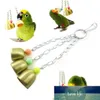 Bird Chew Bite Bell Toy Non-toxic Acrylic Swinging Bell Bird Cage Hanging Toy Pet Supplies Factory price expert design Quality Latest Style Original Status