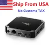 USA Instock x96 Mini TV Box S905W Android 7.1 med 2,4 g WiFi x96mini 2GB 16GB Smart 4K 2,4 GHz WiFi