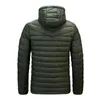 Männer Winter Marke Casual Warme Jacke Mode Dicke Winddicht Parker Herbst Hut 211110