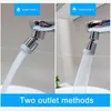 Rotary Water Saving Anti-Splash Tap Faucet Spout Nozzle Bubbler Filter Sprayer Home Kitchen Accessories
