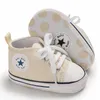 Printemps et automne bébé enfant en bas âge décontracté solide étoiles décor chaussures en toile (différentes couleurs) 210528