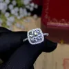 디자이너는 올해 가장 인기있는 보석, Moissanite 다이아몬드 반지, 레이디 쥬얼리 925 스털링 실버 추천