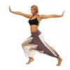 Kvinnors sportbyxor avslappnad sommar boho tryck lös yoga byxor baggy harem vintage hög midja byxor spodnie dammskie mujer h1221