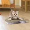 Giocattoli per gatti Tappetino antigraffio per animali domestici Tiragraffi ondulati Kitten Paper Gatti Grinding Nail Scraper 2021 Toy