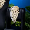 Boucles d'oreilles collier Kellybola africain Noble luxe cubique Zircon 4 pièces femmes anniversaire de mariage Dubai ensemble de bijoux de mariée exclusif