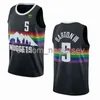 Mens Women Youth Will Barton # 5 Patch Swingman Jersey Costume Nome personalizado Qualquer número de jerseys de basquete