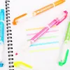 Highlighters Zebra WKT17 Double Head Marker Pen Text 5 Colors Set