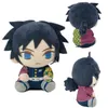 Japan Anime Demon Slayer Doll Kimetsu No Yaiba Kamado Tanjirou Nezuko Zenitsu Kyoujurou Figurine Pluche Kinderen Speelgoed Gift 20cm Y211119