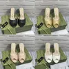 Mode Femme Designer Sandales À Talons Hauts Pantoufles Tongs De Luxe Peau De Serpent Imprimé Peau De Mouton Gelée En Caoutchouc En Cuir Chaussures Pour Femmes Chaussures Habillées Slide Heatshoes 35-40