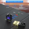 Mini adaptador Dongle USB inalámbrico Bluetooth 5,0, transmisor receptor de Audio y música para PC, altavoz, ratón y portátil