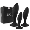 NXY Cockrings Anal Sex Zabawki 3 SZTUK Wtyczki Buttplug Zestaw Silikonowe Sysanie Odbytek Sex Zabawki Dla Kobiet Mężczyzn Mężczyzna Prostate Massager Butt Plug Gay Bdsm Toy 1123 1124 \ t