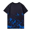 Męskie koszulki popularne 2021 Stylist Designer T Shirt Fashion Alphabet-Print Summer Lato Krótkie rękaw